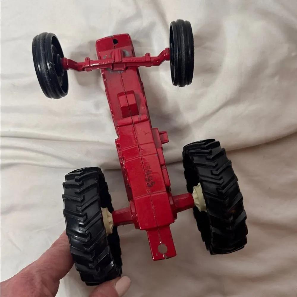 ERTL International Vintage 1984 Red Row Crop Toy Tractor.